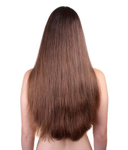 Brown Human wig