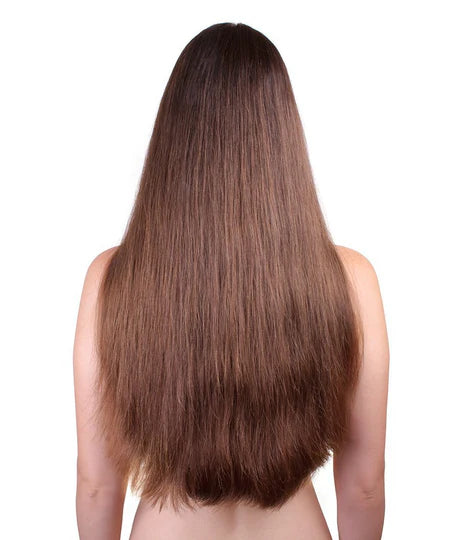 Brown Human wig